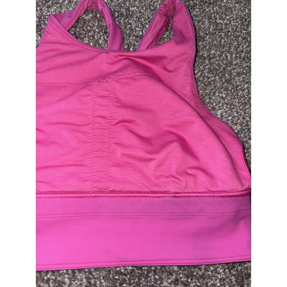 Lululemon Women's Sonic Pink Bra Size 6 - Picture 6 of 6